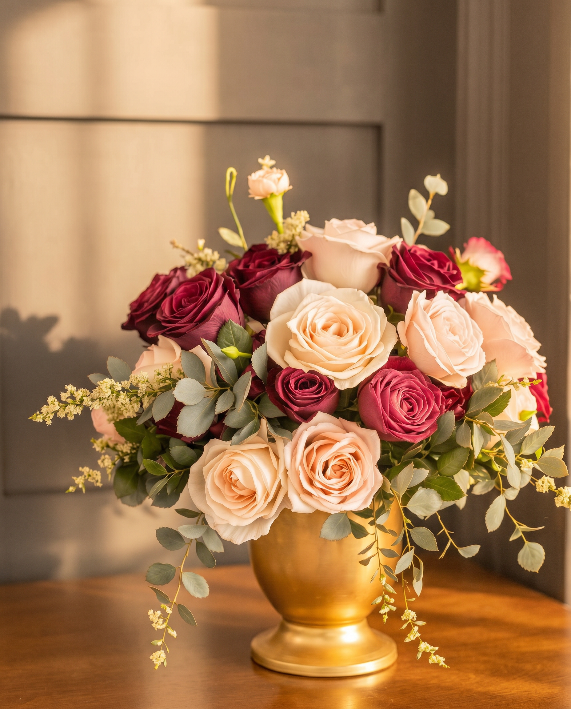 Luxury floral arrangement by Harvest Floral Designs